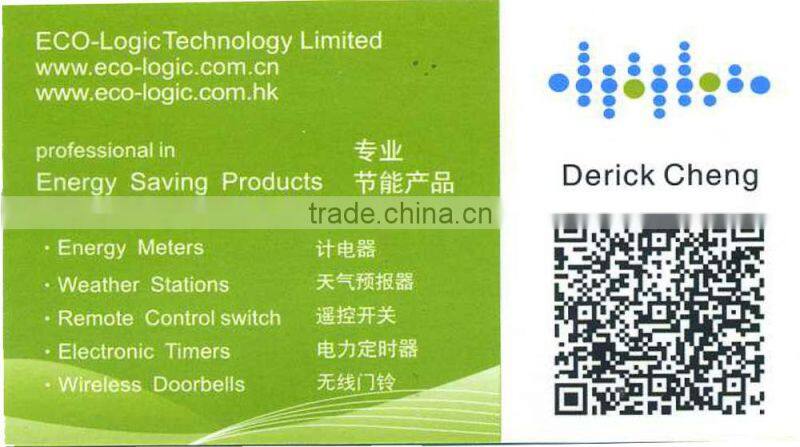 Wireless temperature sensor with transmits temperature from manufacturer