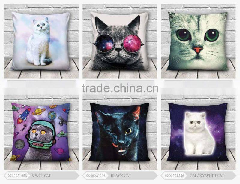 high quality fashion hedgehog design 3d digital print pillowcases fullprint decorative throw pillow covers seat cushion Cover