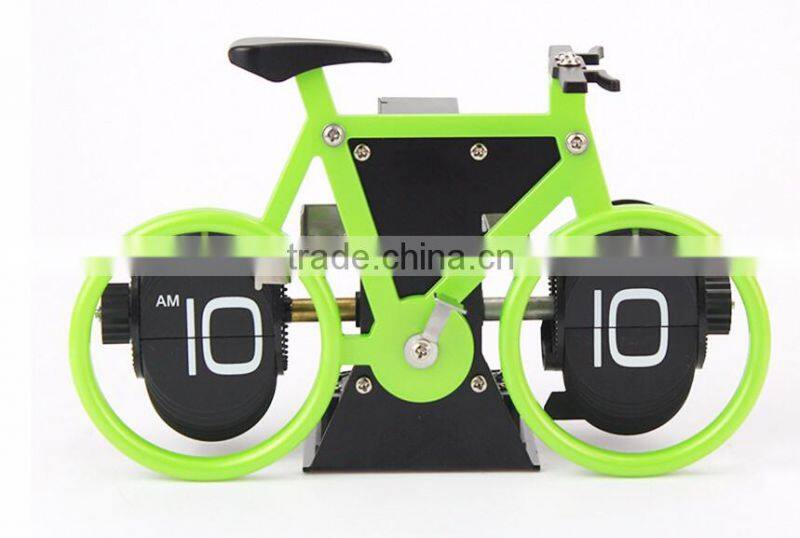 Quiet bedroom clock,Automatic cycle turning leaf clock