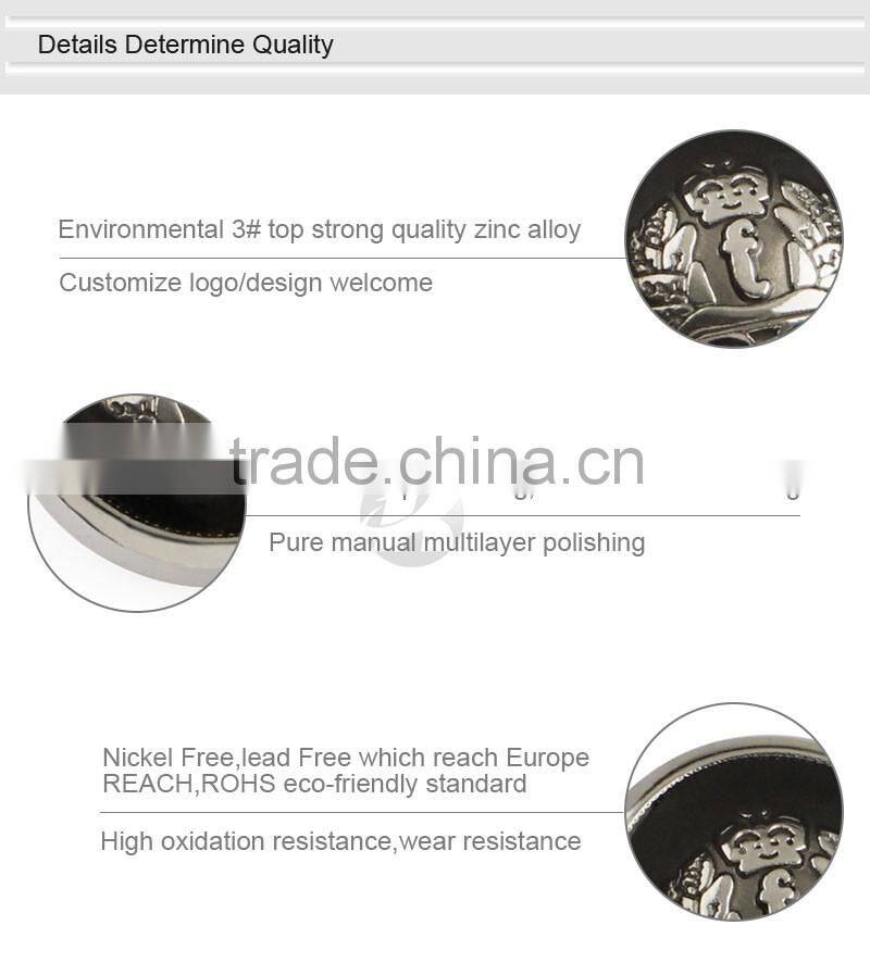 Hot Sale Metal Snap Buttons For Shirts For Men