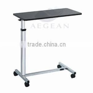 good price AG-OBT014 ISO CE approved high strength hospital wooden bed side table
