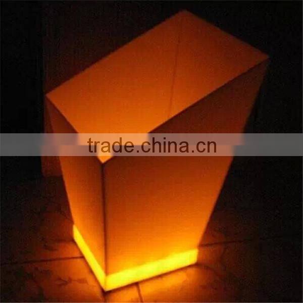 wine ice bucket led plastic cooler ioce led cooler bucket