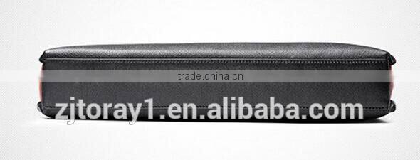 Men Soft Leather Messenger 14'' Laptop Briefcase Document File Bag