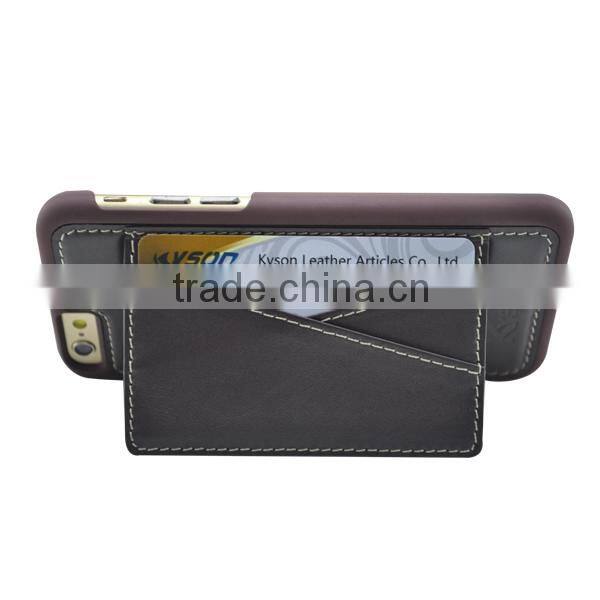 For iPhone6S, Leather Case Ultra Slim Bumper cow skin cover, Luxury Genuine leather cover