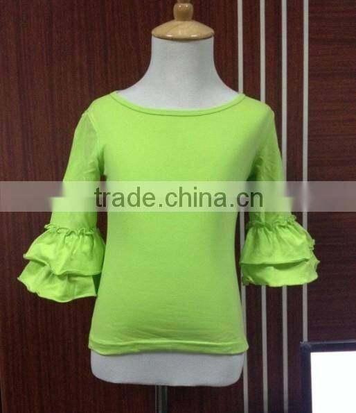 Many color for you choose Baby sleeve T shirts,Baby girls Children Top,T shirts tops