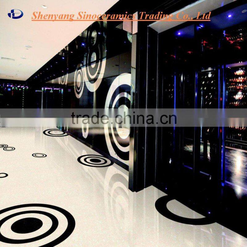 600*600 super black tile