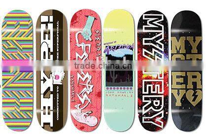 LAVY new condition multicolor big size skateboard printing machine