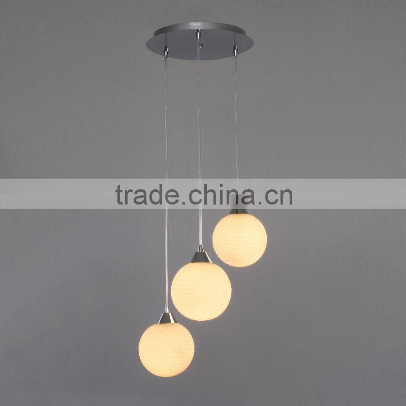 Having unique style for home modern glass dining light 71182/3