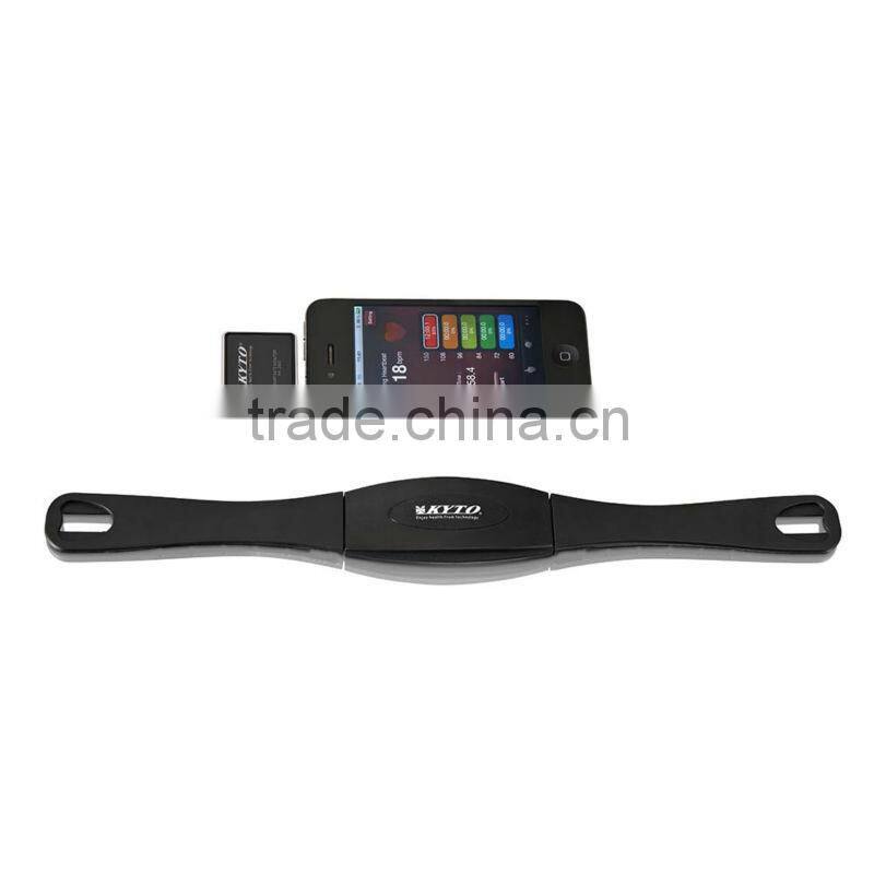 iPhone 4S 5 iPad Chest Strap Sport Calorie Free Apps Wireless Heart Rate Monitor