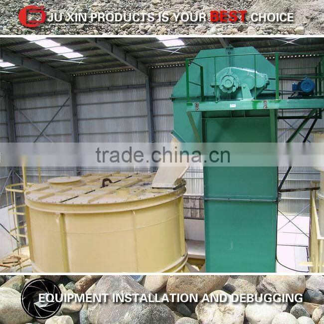 Large capacity chain bucket elevator for cement