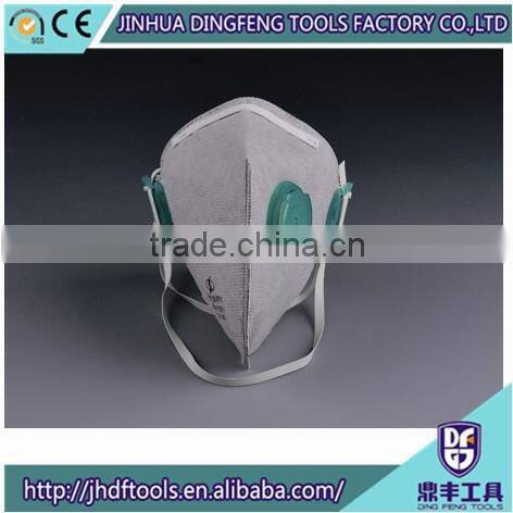 Reusable Dust Mask Breath Valve Vertical Folded Dust Mask