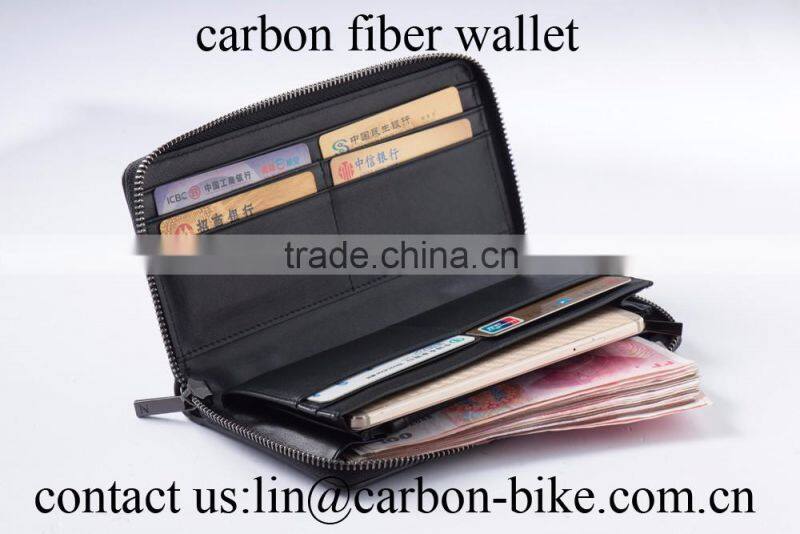 MeyerGlobal carbon fiber material business wallet purses handbags MG-CH004