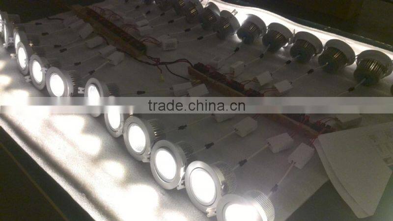 7W COB Downlight with Color box Packing. We have many size!!!