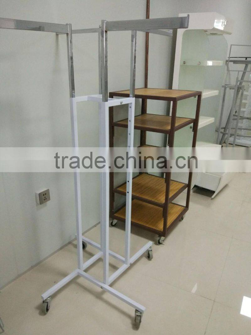 Bedroom Baby Clothes Hanger Display Stand stainless steel For Shop