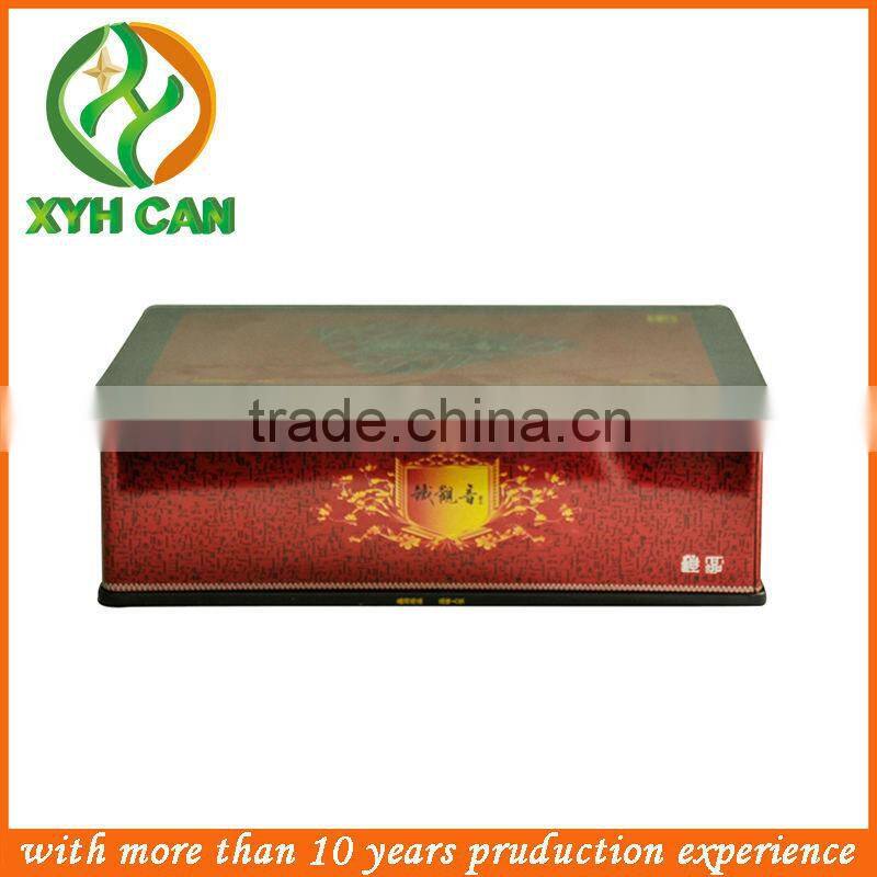 Wedding favor small wholesale tin boxes with bow and tab