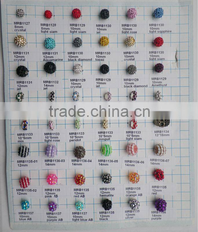 Rhinestone beads for rhinestone accessories