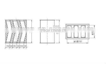 High efficency sound proof muffler