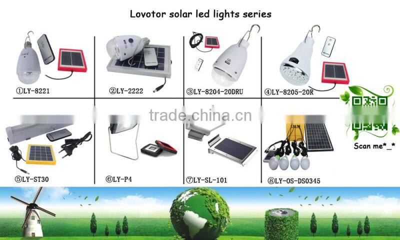 Cheap price solar lamp 1w light portable solar led light