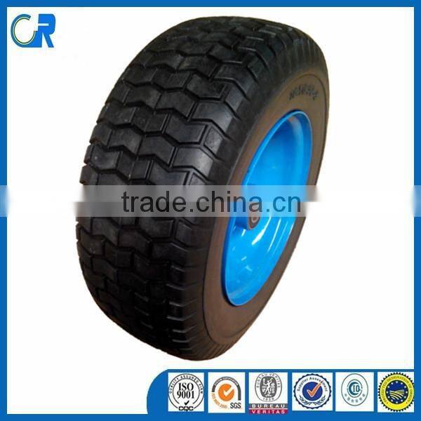 Lawnmower rubber tire