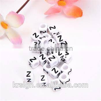 Lucite,Acrylic, Plastic Loose Beads Material alphabet,acrylic alphabet beads