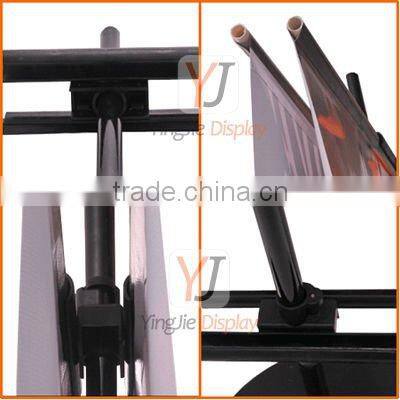 easy-set-up hanging poster holder