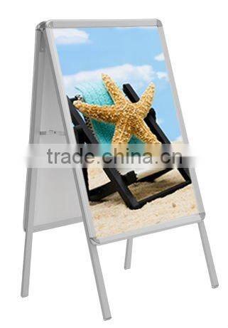 A1 Double-side aluminum poster display stand