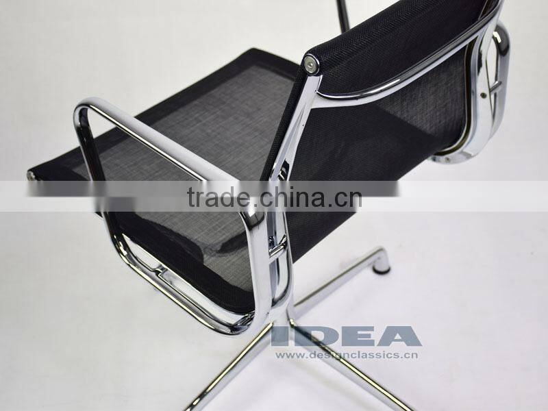 Replica Charles Low Back Mesh Meeting Chair - Black Mesh