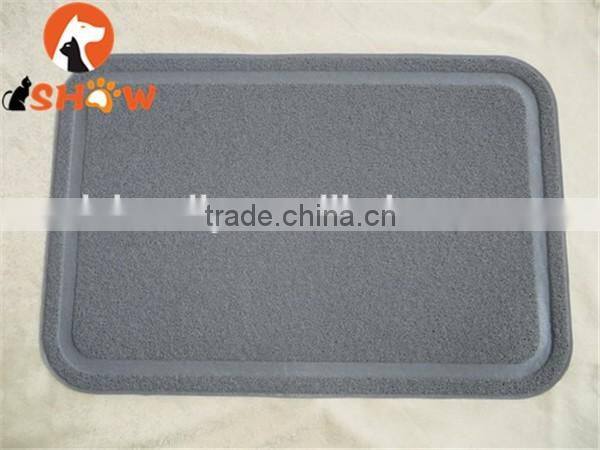 New arrival cat litter sand mat pvc easy to clean dry-beige catch all litter