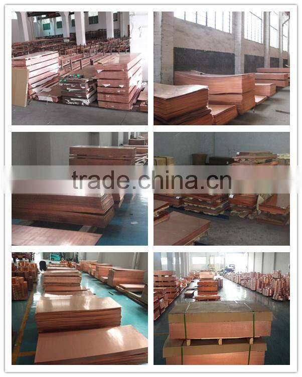 beryllium copper plate ( C17200 C17300 C17500 C17510 CuCo1Ni1Be)