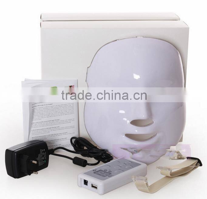 Red Light red blue yellow green led light therapy Face Lifting Mask