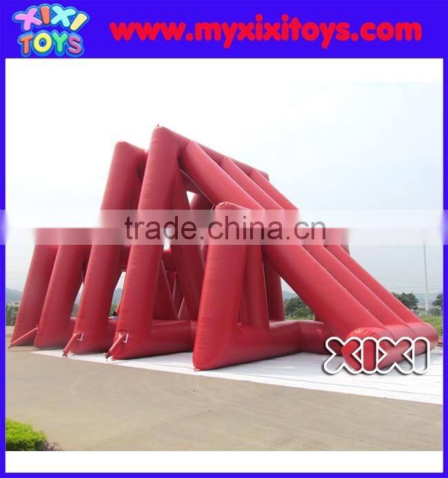 XIXI 2016 High Quality Commercial Grade Adult Giant 4 Lanes Inflatable Slides