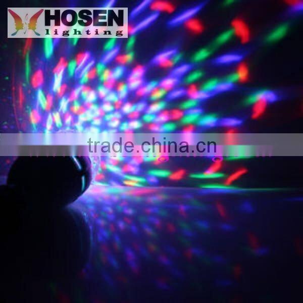 Discount price ! RGB Disco Light LED Mini Magic Ball HS-EHMB3