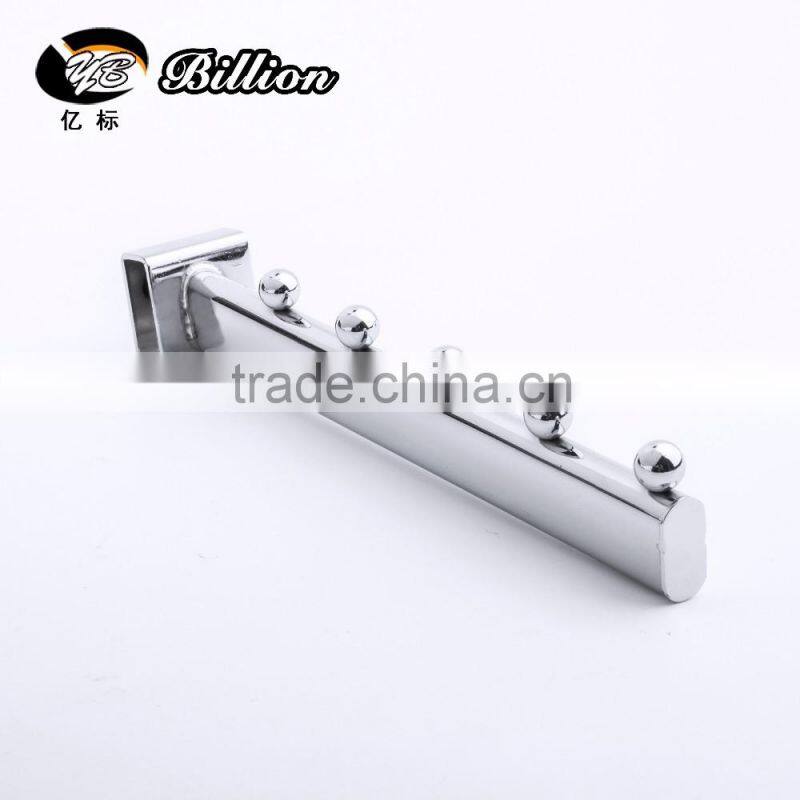 High quality hanging display hook metal tube rail hooks