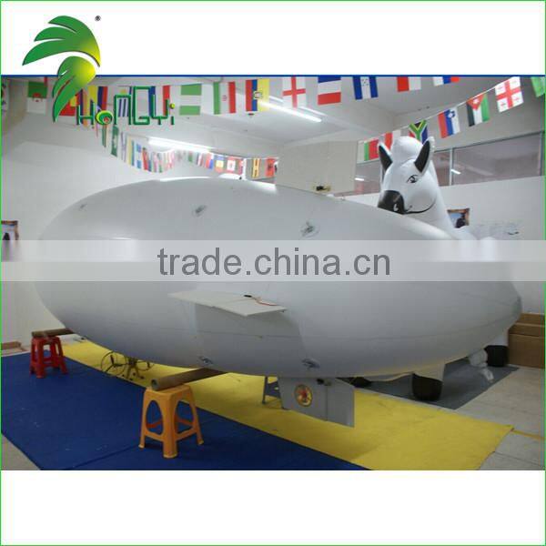 Custome PVC Inflatable Helium Blimp / Zepplin / Modelling RC Airship