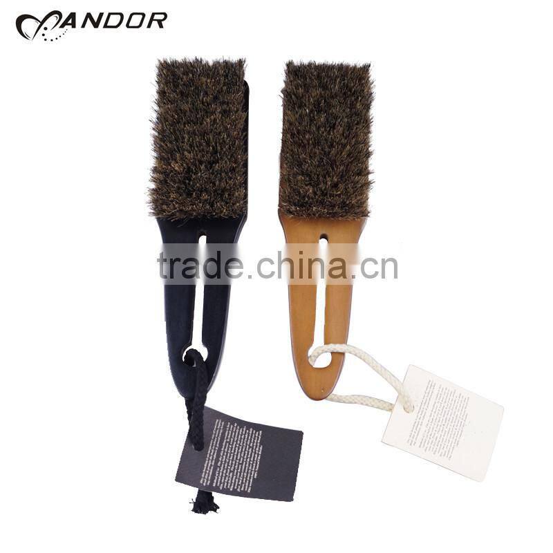 Factory directly short handle dry wooden mini body brush