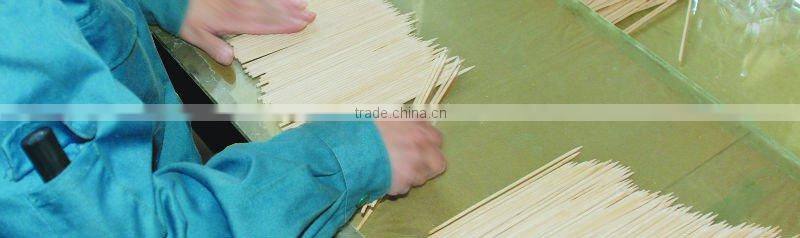 Wooden Skewers for Automatic machine use