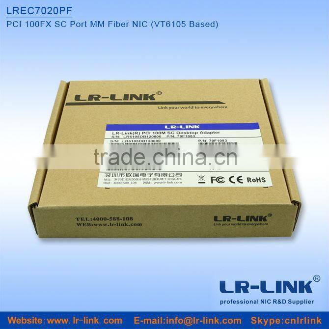 LREC7020PF-BD PCI 100FX Multimode BIDI Fiber NIC
