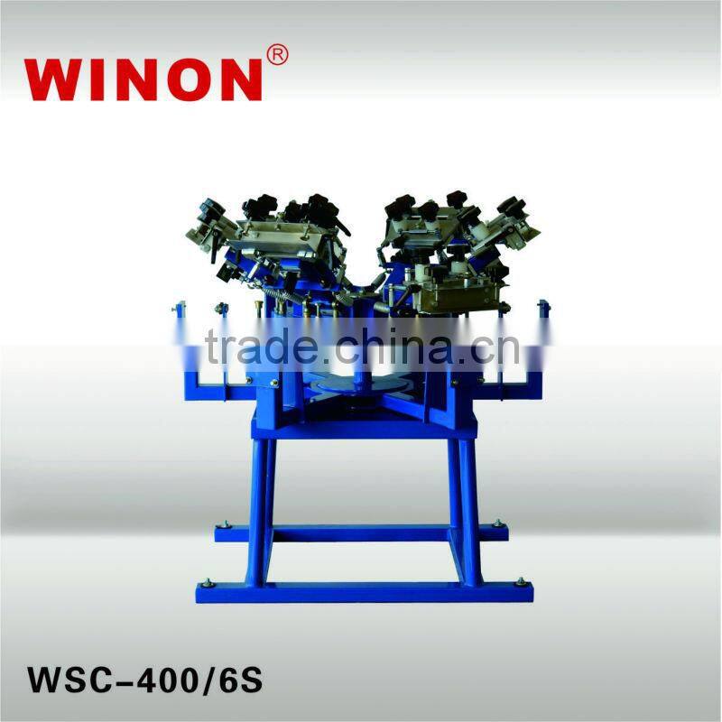 WINON WSC-400/6S Desktop Manual Flat screen printing machine
