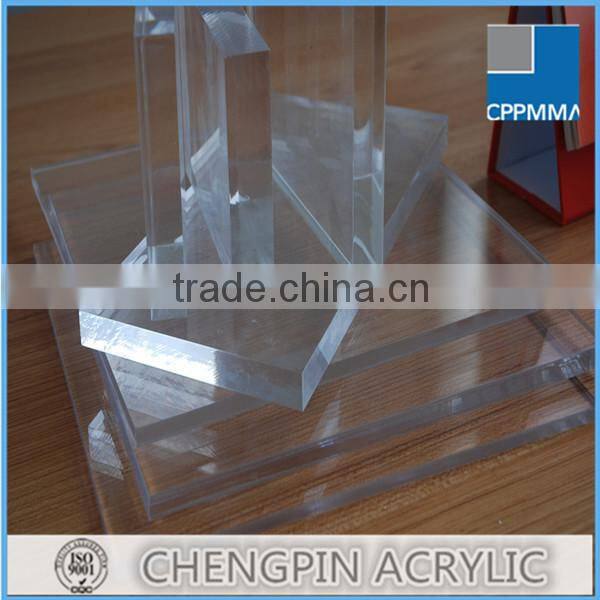 cast clear acrylic cutting board