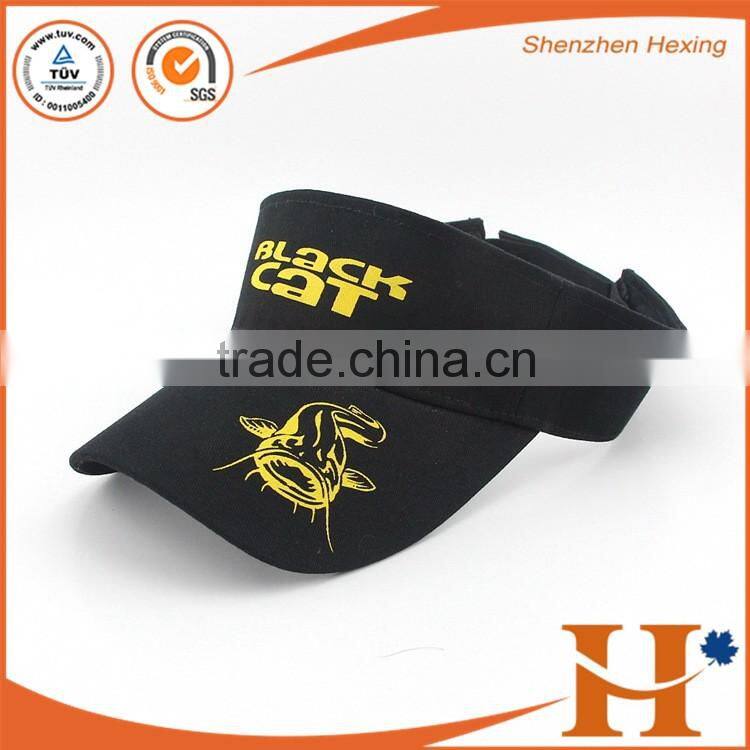 Cool fashion transparent visor cap wholesale golf visor hat