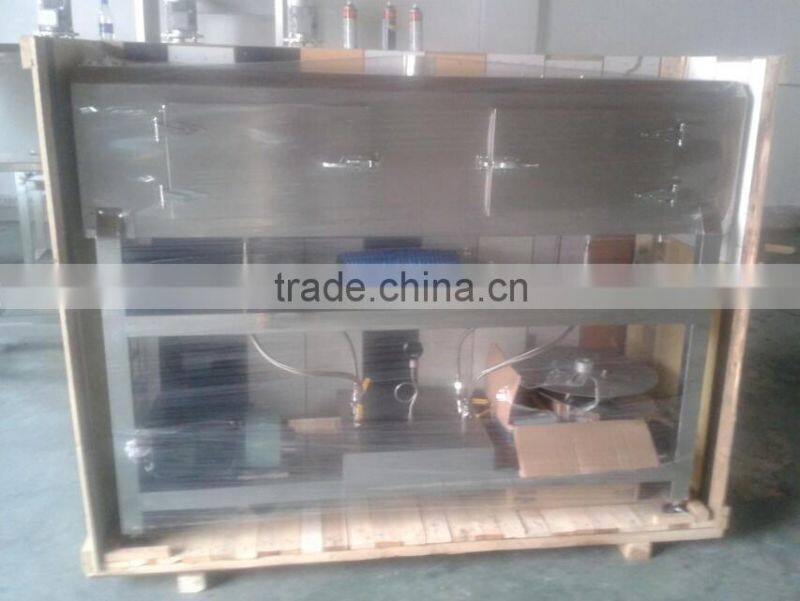 Steam heating shrink tunnel