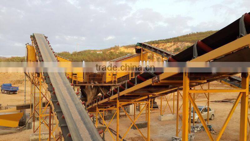 China high efficiency complete kyanite stone crusher plant for sale
