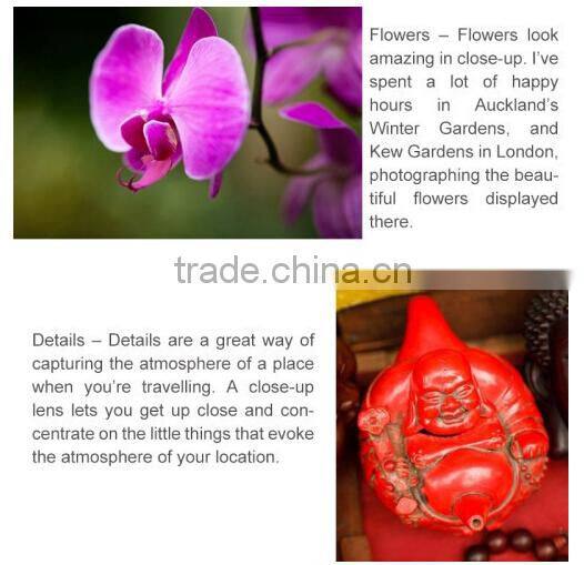 Factory Price 77mm +1+2+4+10 Close up lenses Camera Macro 77mm Close-up lens filter Set for DSLR CAMERA