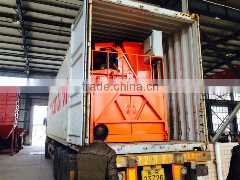 foam concrete machine with foam generator, mixer, hydraulic pump, good for roofing insulation