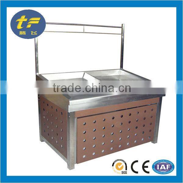 hot supermarket shelf fruit vgetable shelf in china