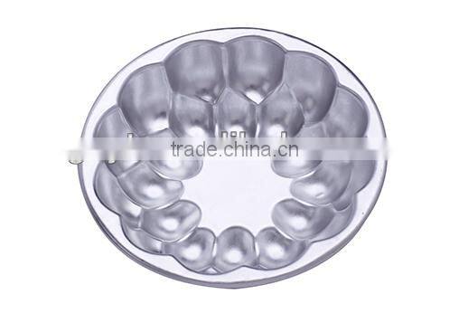 Aluminum non stick custom flower,pineapple, rabbit shape cake molds