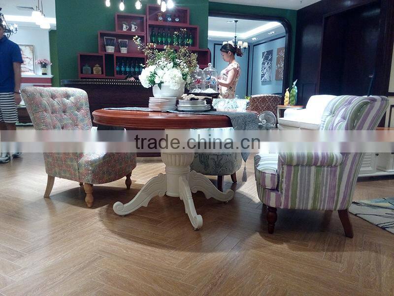 Wood dining table, living room furniture luxury furniture