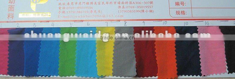 100% polyester breathable waterproof lining fabric for swimwear&underwear/T Meiga fabric