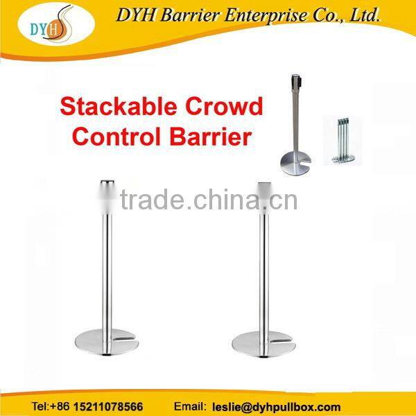 Bottom price best sell 3meters flexible belt barriers