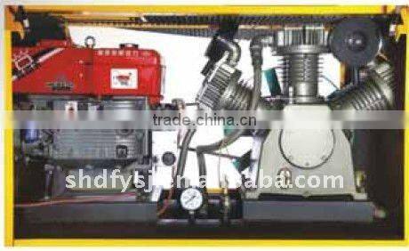 Movable type air compressor